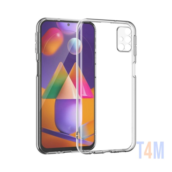 360º Silicon Case for Samsung Galaxy M51 Transparent